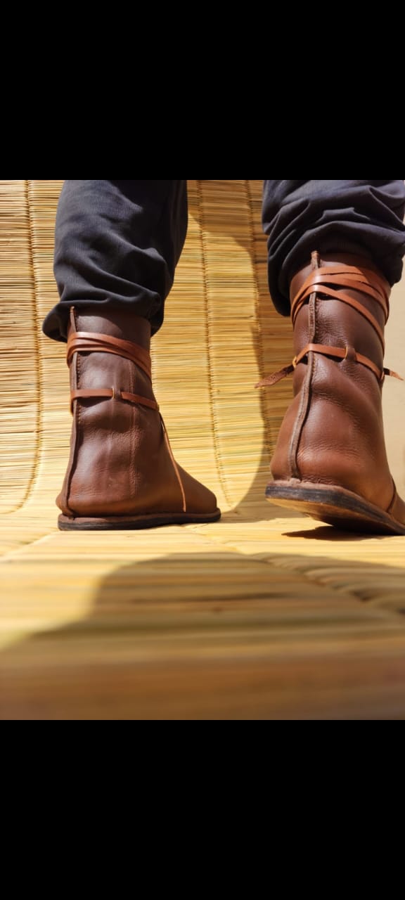 Sahara Strap Boot — Tan